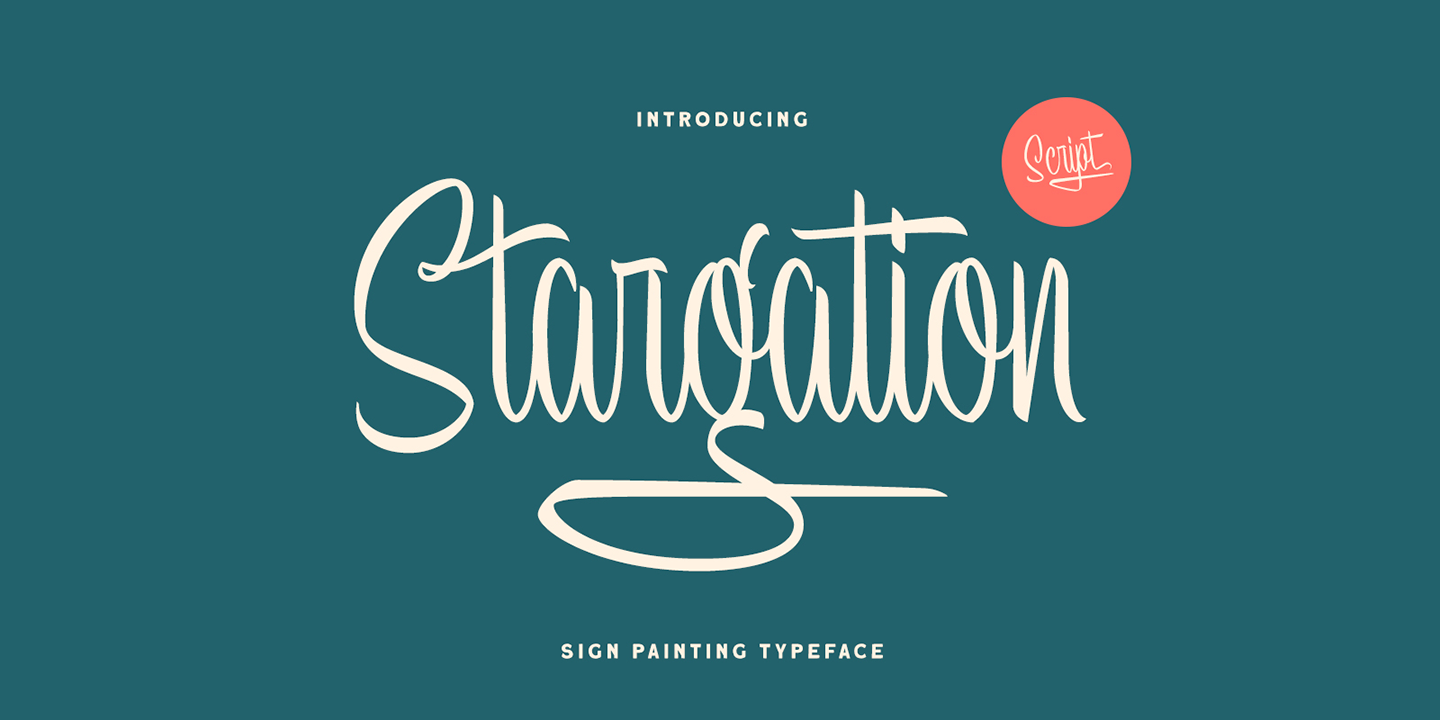 Шрифт Stargation